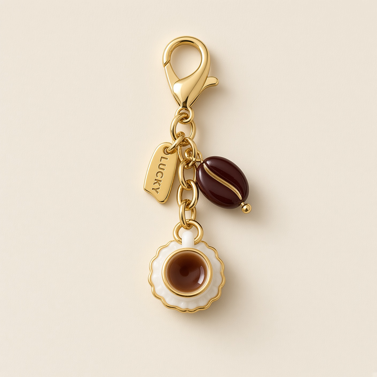 Café Treats Bag Charm