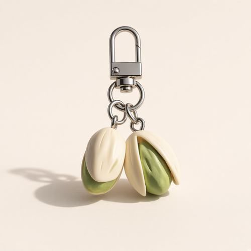Pistachio Bag Charm