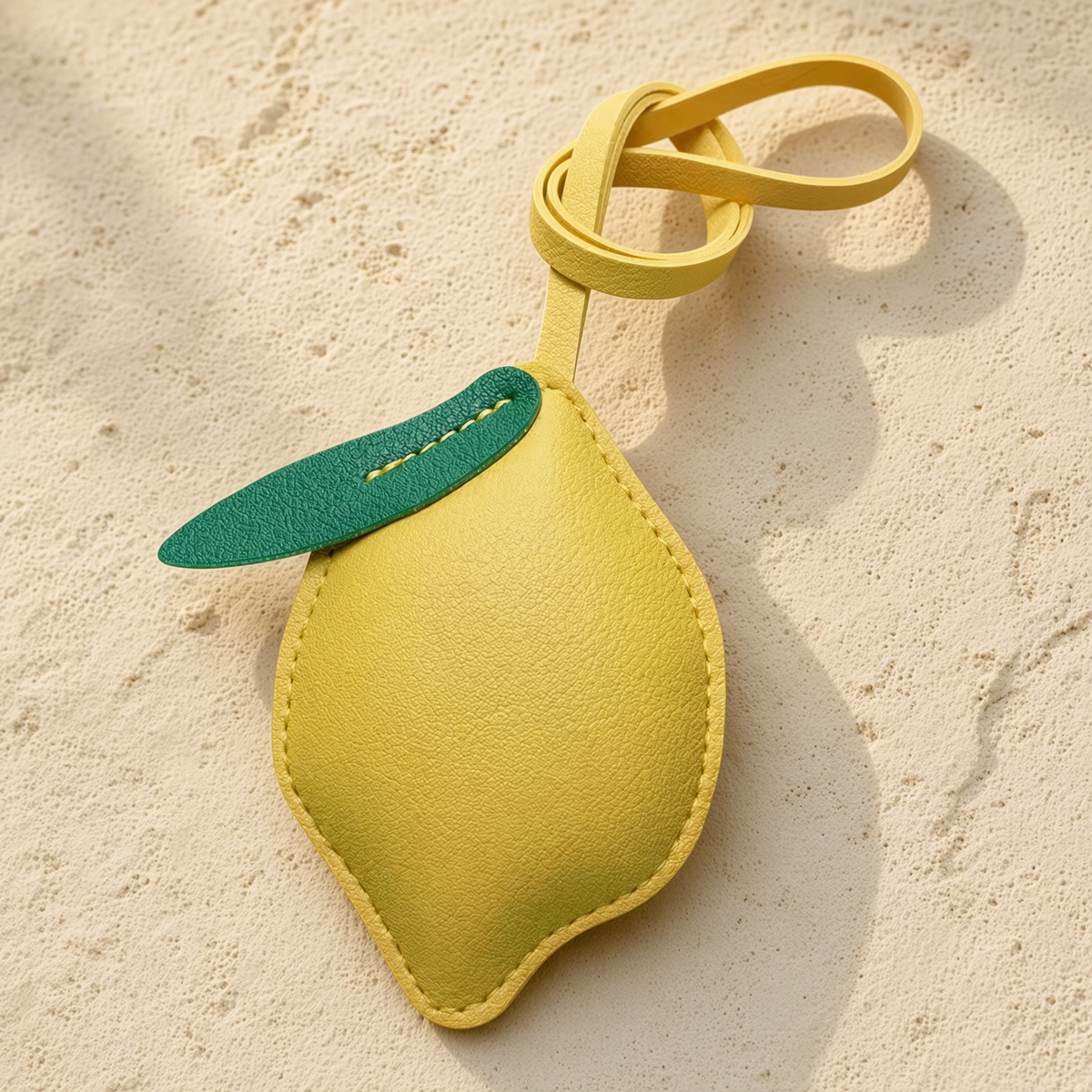 The Amalfi Lemon Bag Charm 🍋