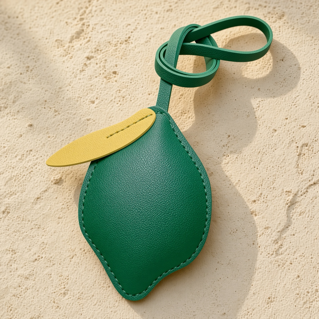 The Amalfi Lemon Bag Charm 🍋