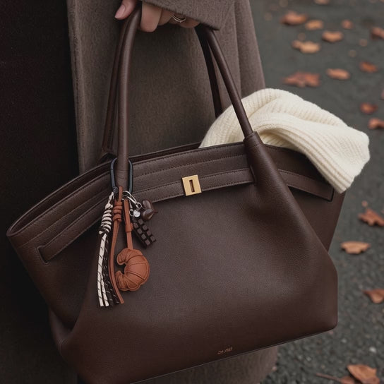 Croissant & Chocolate Bag Charm